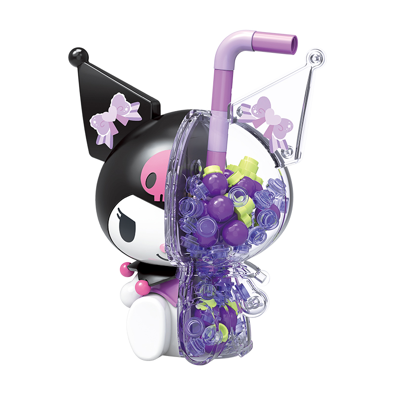 TOP TOY-三麗鷗泡泡汽水大人偶系列-葡萄氣泡水TC1324（酷洛米）